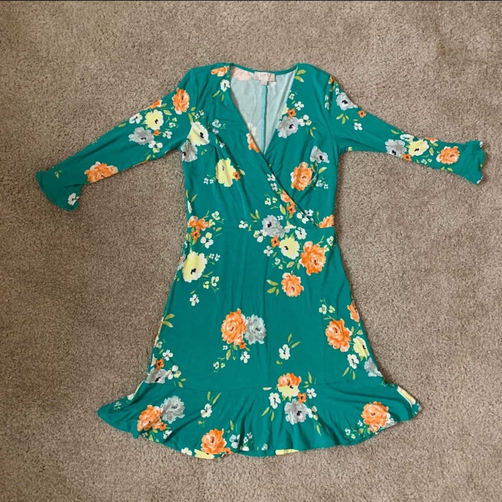 Loft floral dress